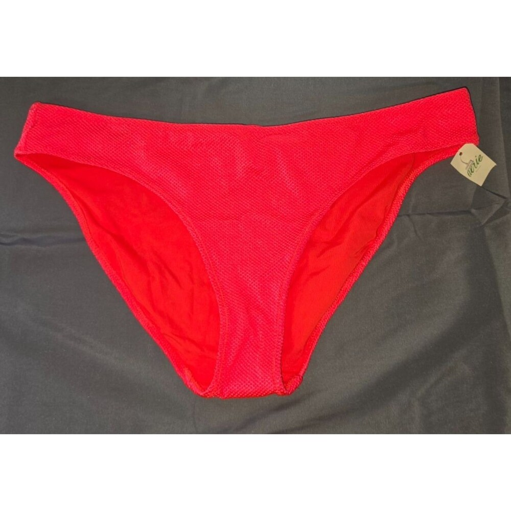 Aerie Bikini Swim Bathing Suit Bottom Size Large L New With Tags Coral